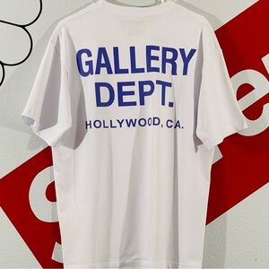 New Gallery Dept. Souvenir White & Purple T-shirt Men’s Size Large